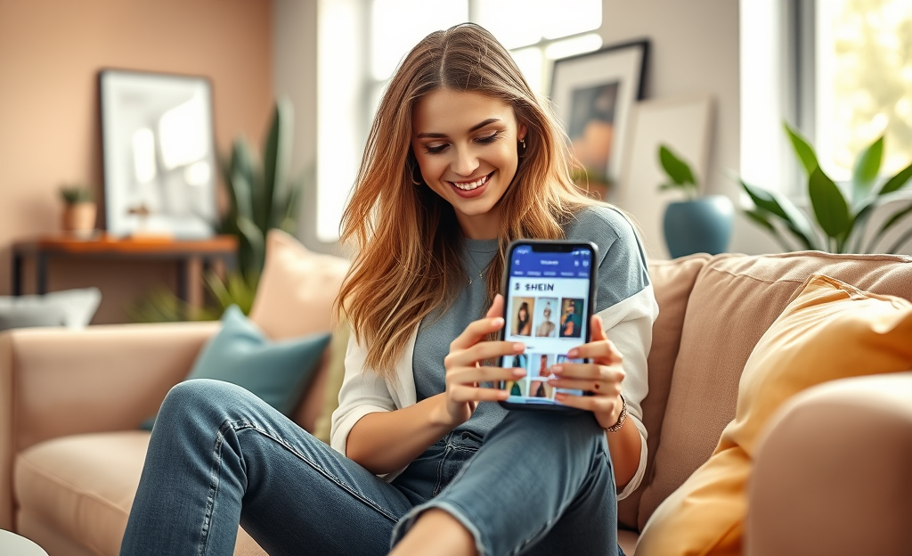 Imagem destacada sobre as novidades do App da SHEIN.