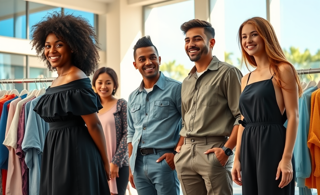 Imagem representativa do programa de roupas grátis da SHEIN.