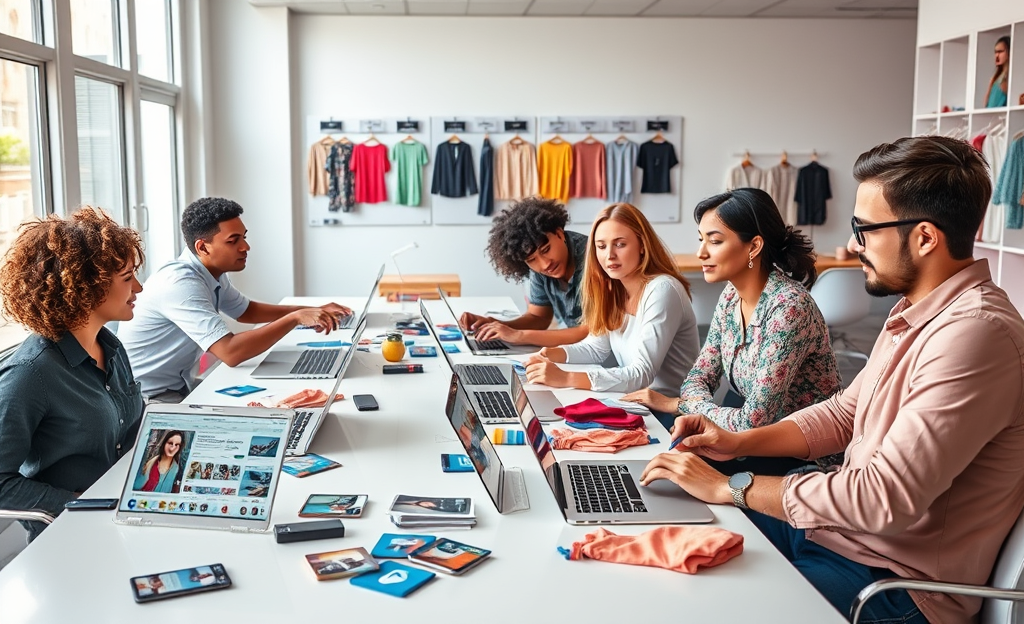 Imagem ilustrativa sobre a seleção de pessoas pela SHEIN para programas de avaliação e parcerias.