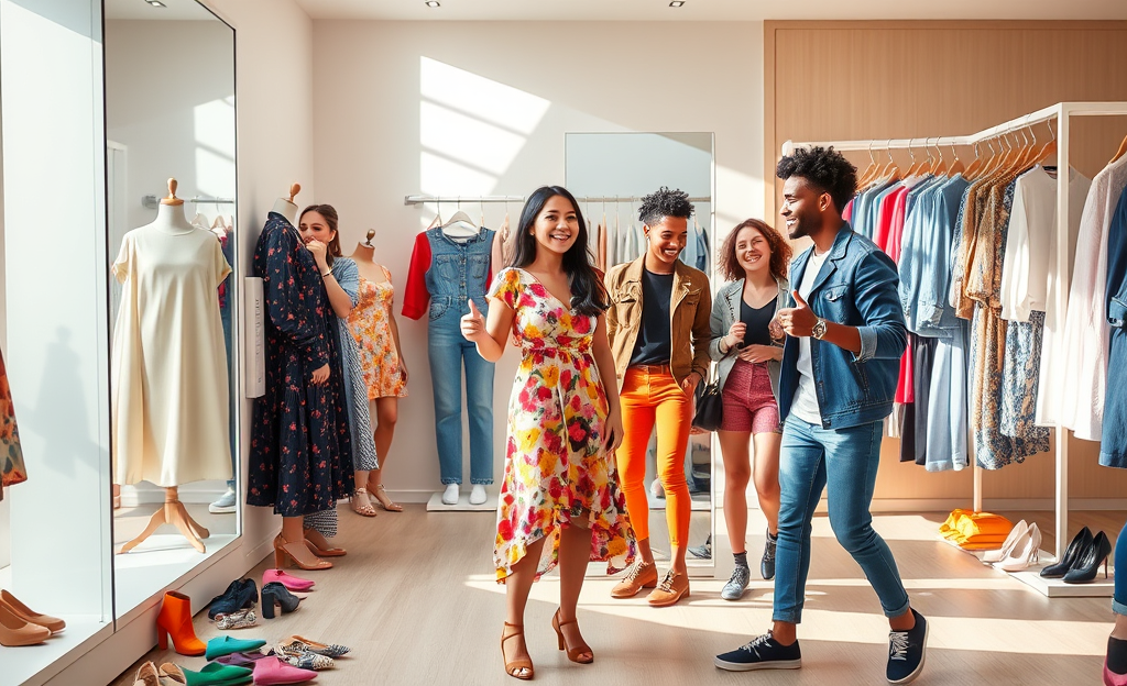 Imagem destacando a oportunidade da SHEIN de liberar looks completos sem custo.