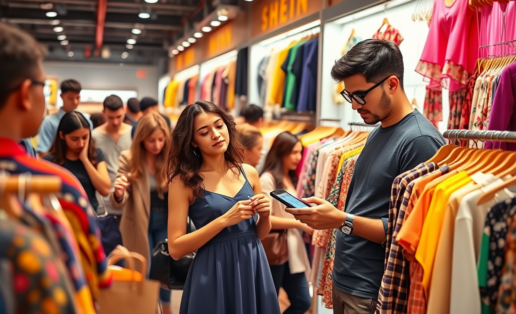 Imagem ilustrativa sobre como conseguir itens grátis na SHEIN.